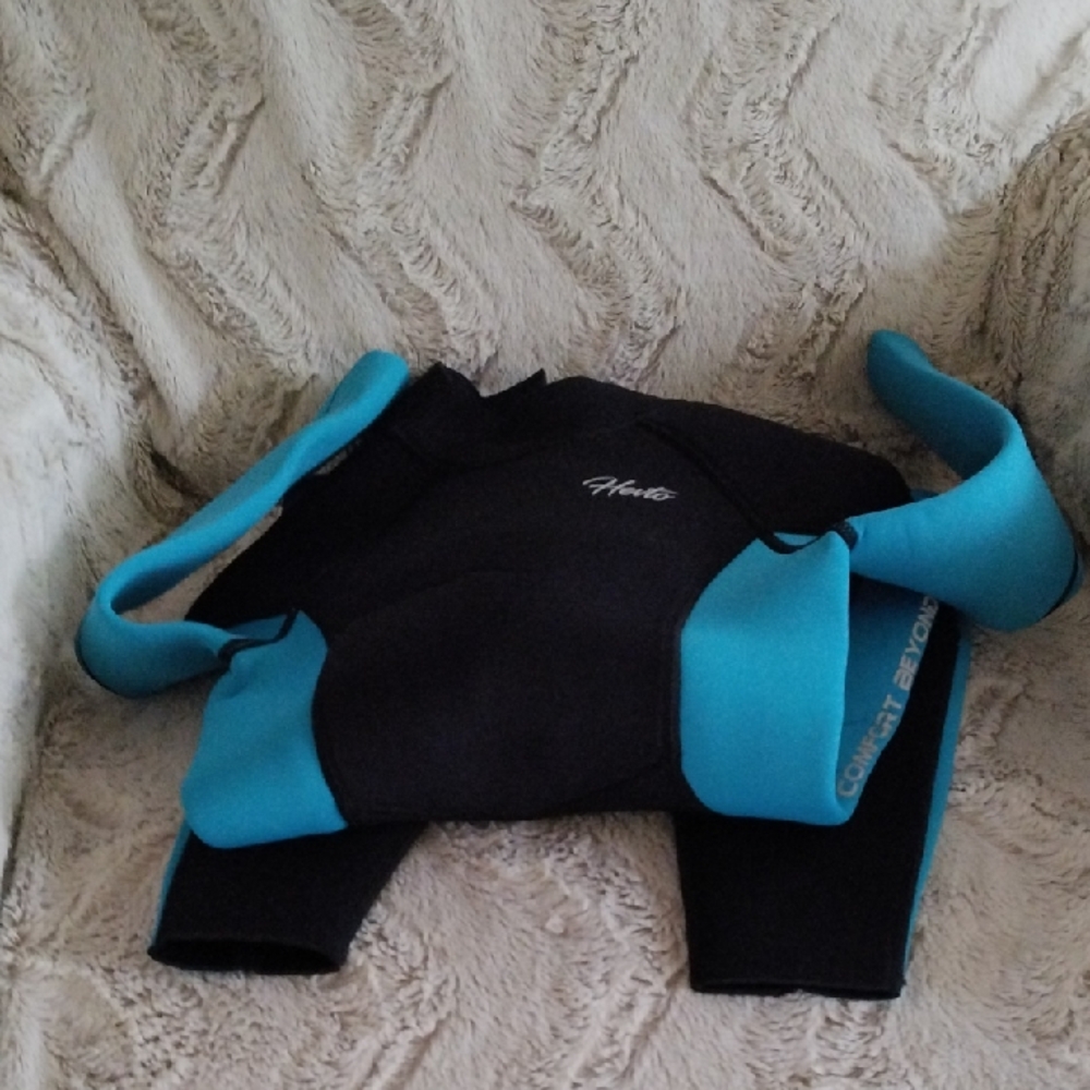Hobie Aqua and Black Surf Wetsuit